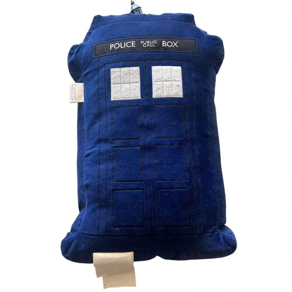 Doctor Who TARDIS plush pillow Sci-Fi Show Pillow 12 X‎ 20
